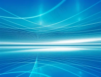 淡蓝色3d立体线条空间背景 淡蓝色3d立体线条空间背景