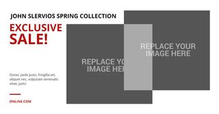 设计英文广告销售横幅素材