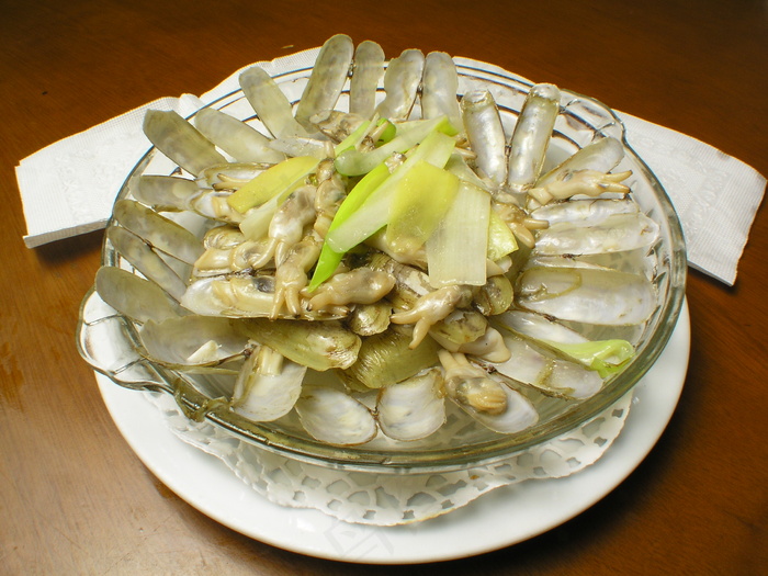 粤菜3318白灼海蛏
