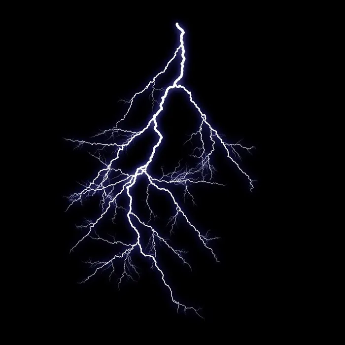 恐怖又好看的闪电