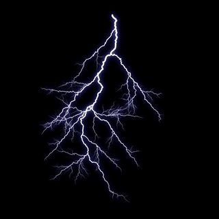 恐怖又好看的闪电