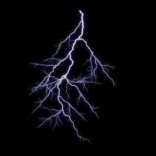 恐怖又好看的闪电