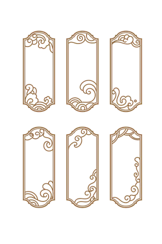 精美边框免扣素材
