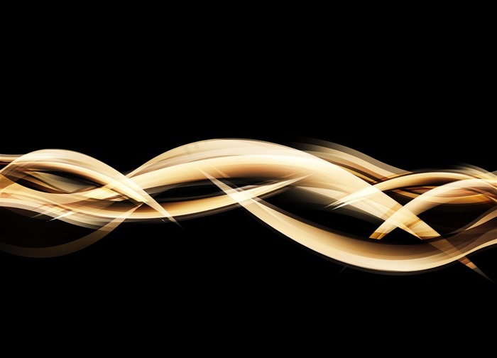 抽象金色波纹背景高清图片