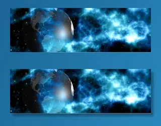 元宇宙世界风景背景墙