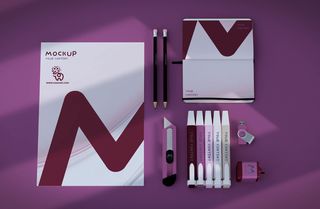 包装智能贴图样机VI效果PSD素材