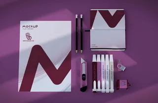 包装智能贴图样机VI效果PSD素材