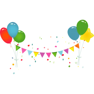 气球装饰元素