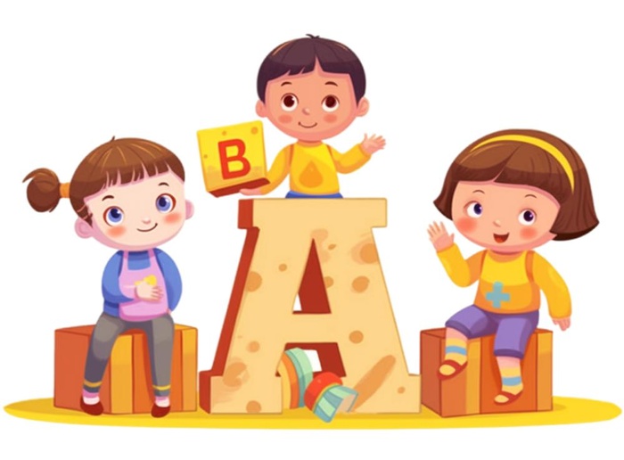 儿童英文字母免抠