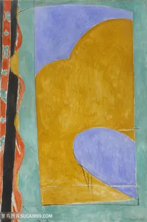 马蒂斯水彩抽象时尚艺术挂画 马蒂斯水彩抽象时尚艺术挂画