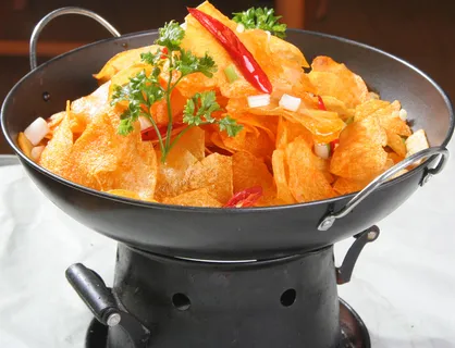 干锅土豆片 16元