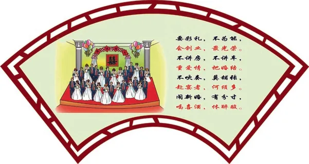 移风易俗展板  移风易俗展板