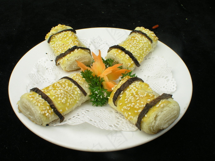 主食|小吃|肉松酥