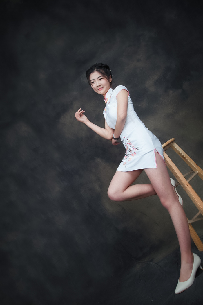清新唯美可爱的女孩摄影图片