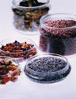 唯美花草茶图片