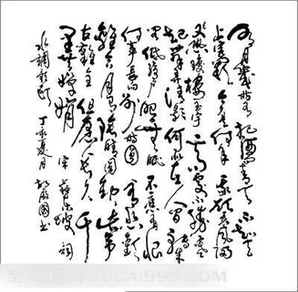 苏轼“水调歌头”草书书法ai矢量图库(AI) 苏轼“水调歌头”草书书法ai矢量图库(AI)