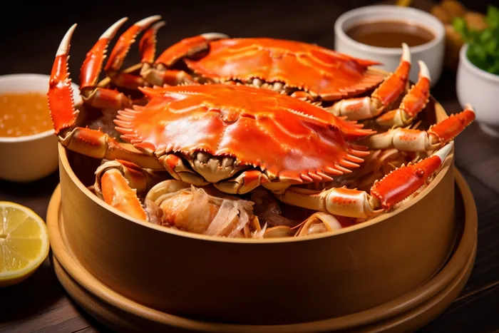 螃蟹秋季美食摄影图(4032x2688)