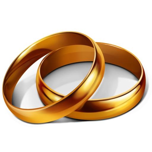 结婚戒指 PNG免抠(512x512)
