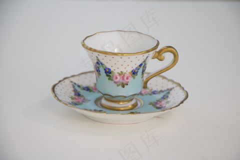 漂亮复古茶杯图片