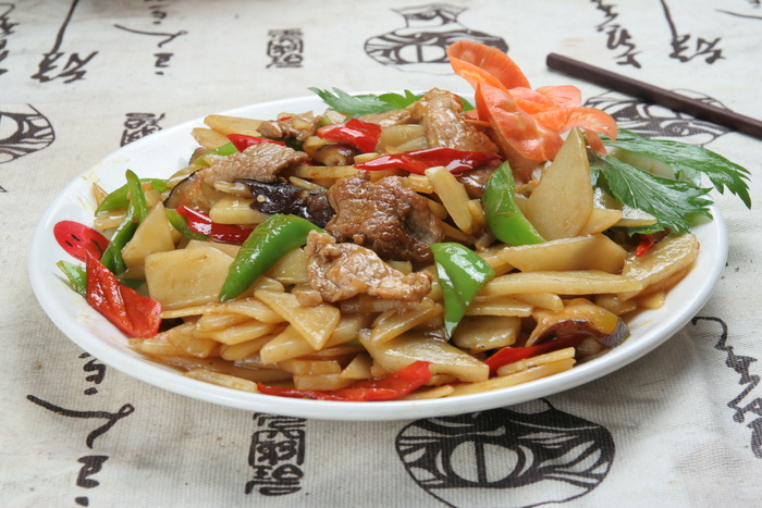 38香菇土豆片-369饼庄
