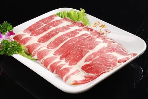 火锅配菜肉片肉类荤类羊肉牛肉肥牛肥羊