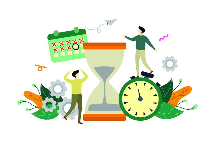 扁平化人物场景办公互联网等距ai矢量设计网页海报UI素材插画