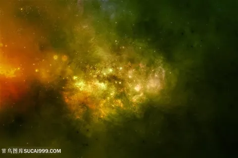 青灰色混沌灰暗太阳系星空 青灰色混沌灰暗太阳系星空