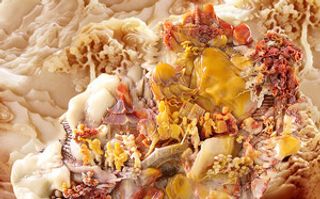 雕塑玉雕背景风景