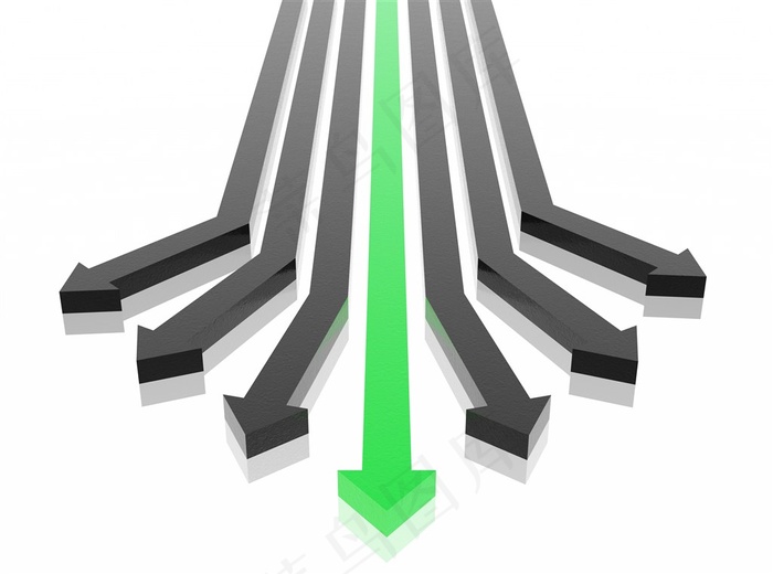 创意立体箭头图片