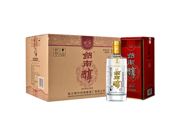 超市商品清晰大图免抠实物摄影png格式图片透明底品牌白酒剑南春(2)
