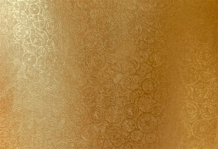 暗金色高档花纹墙纸背景高清图片