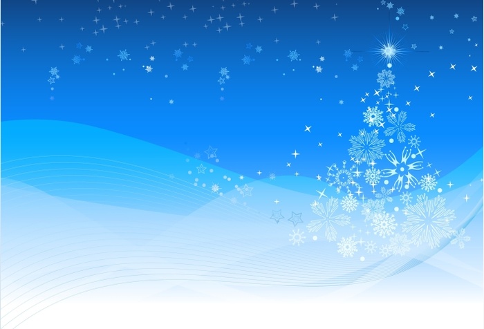 设计冬天雪花卡通背景eps,ai矢量模版下载