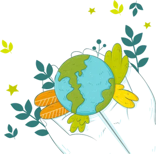 地球一小时环保免扣素材