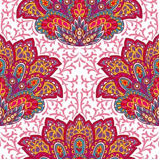 花卉唯美手绘花朵面料纹理手机壳布料面料印花服装矢量图案素材