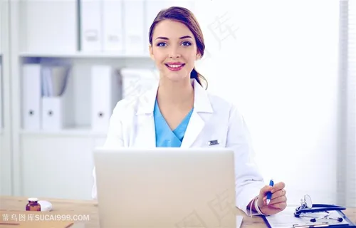 拿着笔的美女医生人物高清图片 拿着笔的美女医生人物高清图片