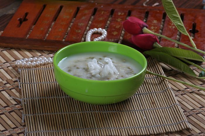 奶香绿豆冰粥 (1)