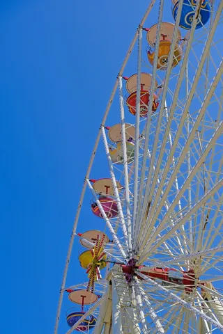 浪漫摩天轮摄影