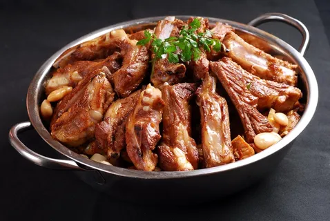 干锅美食焖锅湘菜麻辣香辣纸锅干锅香辣排骨