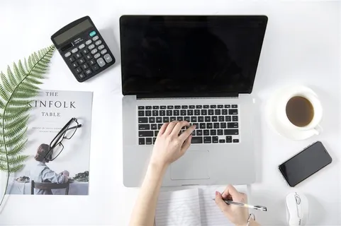 商务办公室工作场景背景图片