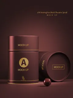 包装智能贴图样机VI效果PSD素材