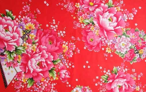 富贵牡丹布料 富贵牡丹布料