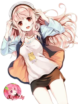 可爱女孩卡通简笔