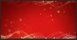 光束简约大气党建风格红色背景