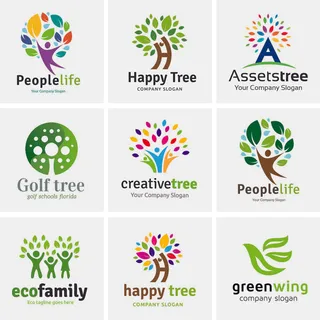 手绘Logo标志素材