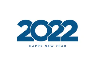 设计 2022 数字 新年 素材