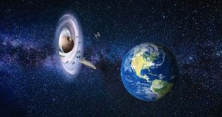 元宇宙世界天空背景墙风景