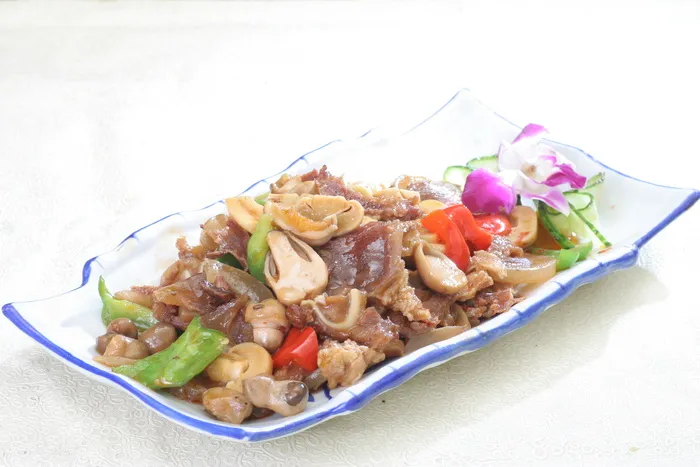 双菇黄牛肉