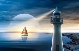 风景海报PSD素材 