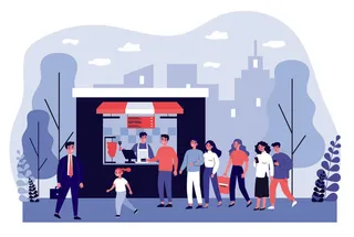 扁平化人物场景办公互联网等距ai矢量设计网页海报UI素材插画