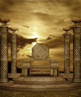 古典玛雅文明祭坛高清图片